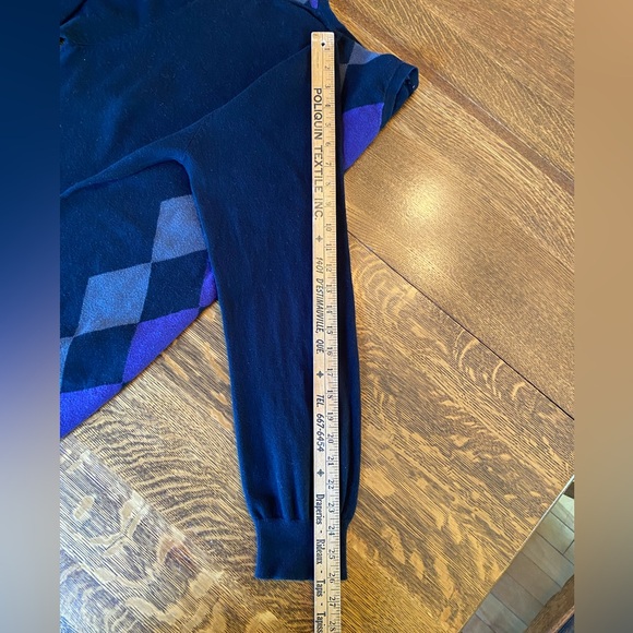 Men's cotton and cashmere knitted sweater - Picture 6 of 8